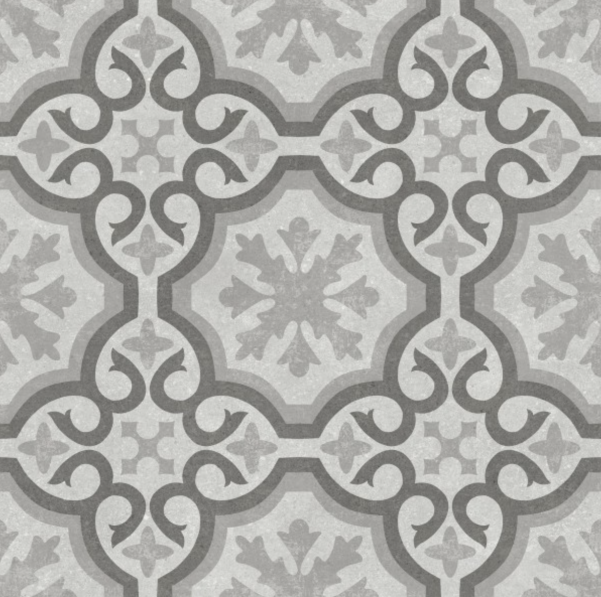 Sorrento Grey Mosaic Porcelain Paving