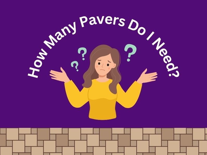 animated lady asking how many pavers do I need