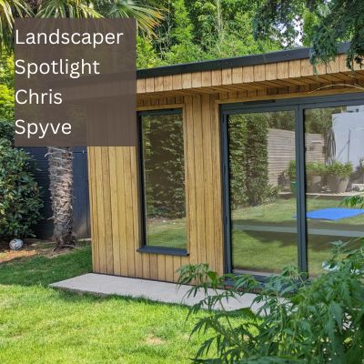 promoting the work of landscaper and garden room designer chris spy